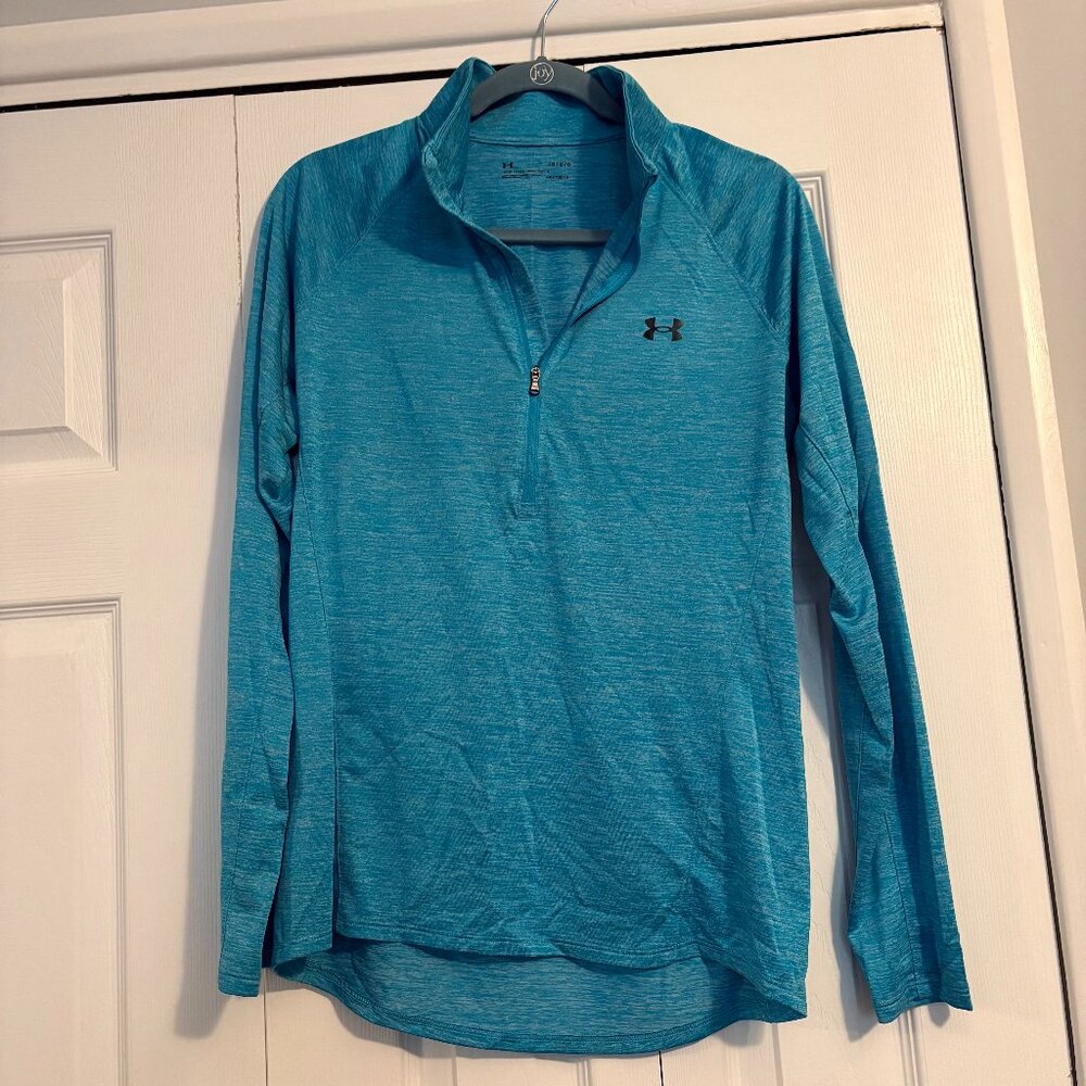 Under Armour Quarter Zip Blue L
